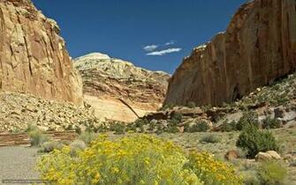 Wallpaper Capitol Reef Utah Usa Mountains Desktop