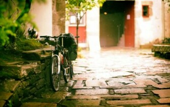 Nostalgic Memory Bicycles Aesthetic Photography Wallpaper