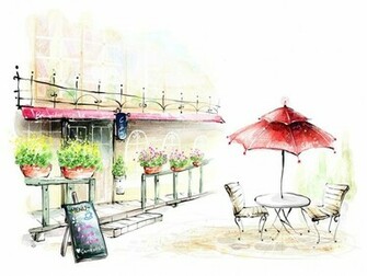 Wallpaper Le Cafe The