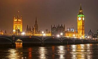 Big Ben At Night Wallpaper London Ink