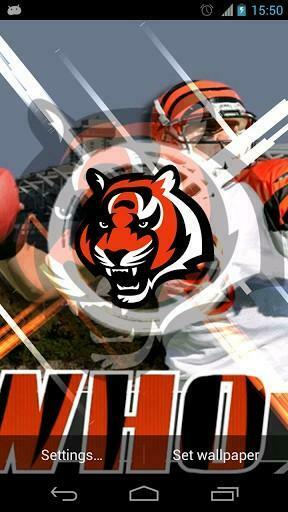Phone Cincinnati Bengals Live Wallpaper Is An Interactive