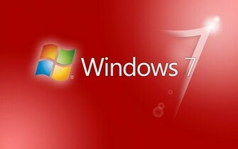 Windows Seven Red Theme Wallpaper And Image Pictures