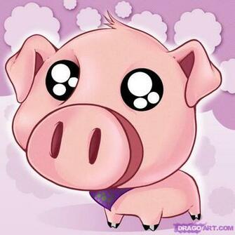 Cute Pig Top HD Wallpaper