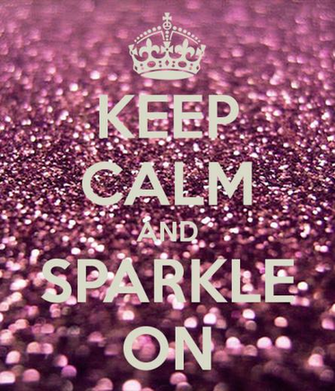 Keep Calm And Sparkle On Carry Image Generator