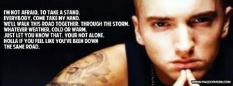 Wallpaper Eminem Not Afraid Quotes