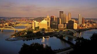 Pittsburgh City Pennsylvania Usa Wallpaper