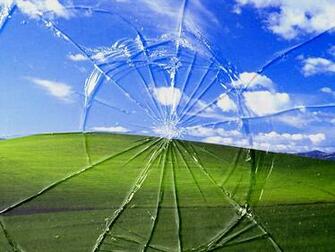 Wallpaper Windows Broken Glass