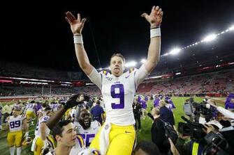 Lsu Football Wallpaper Geaux The Legend Of Joe Burrow Grows As
