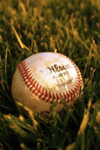 The Baseball In Grass 3wjpg Les Wallpaper
