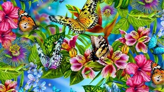 Abstract Butterfly Wallpaper HD