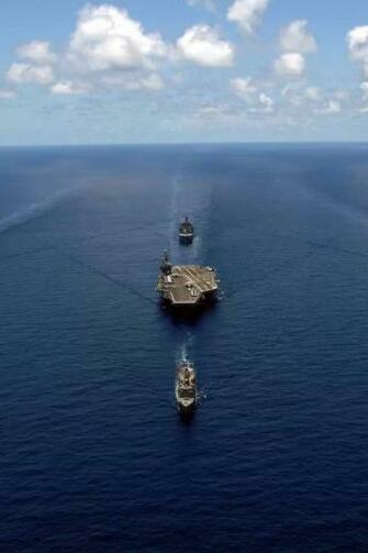 Marine Aircraft Carrier iPhone 4s Wallpaper