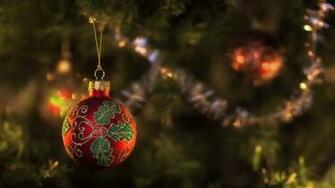 Wallpaper Spruce Fir Tree New Year Bowl Toy Trick