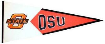 Ncaa Oklahoma State Cowboys Large Pennant