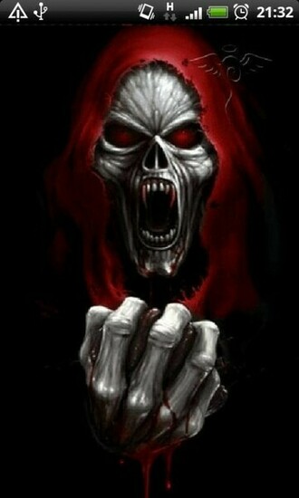 Evil Vampire Skull Lwp Screenshot