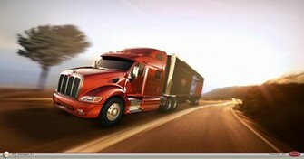 Semi Truck Wallpaper X