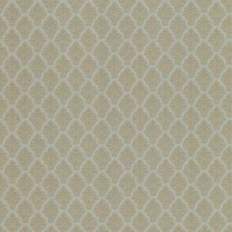 White Fleur De Lis Lowell Brocade Wallpaper By Mirage