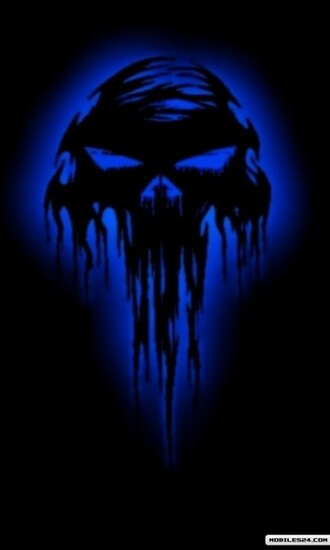 Glowing Skull HD Wallpaper To Your Mobile Phone Or Tablet