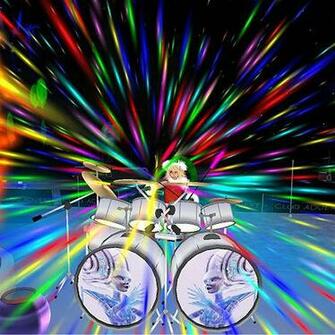 Pin Neon Drum Set