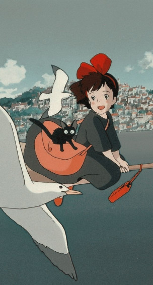 Kiwibomb Ghibli Artwork Studio Movies Cute Anime Wallpaper