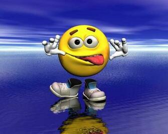 Face Funny Smiley Abstract 3d And Cg HD Desktop Wallpaper