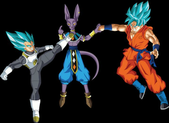 Vegeta And Goku Ssgss Vs Lord Beerus By Eymsmiley