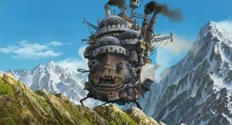 Studio Ghibli Wallpaper Howls Moving Castle