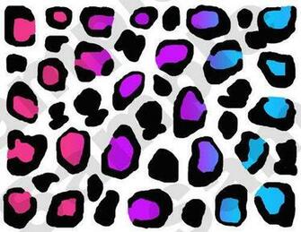 Rainbow Leopard Cheetah Wallpaper Wall Border Decals Teen Girls Decor