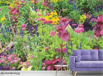 Flower Garden Parc De La Nature Laval Quebec Buy Prepasted