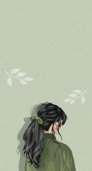 Green Light Pastel Aesthetic Wallpaper For Android
