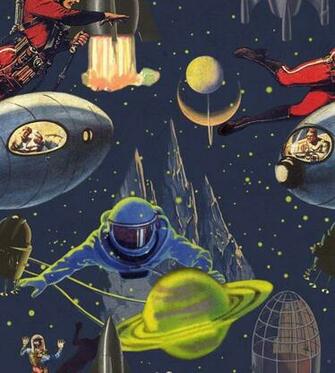 Intergalactic Wallpaper By Mind The Gap Jane Clayton