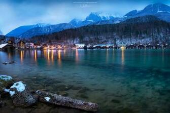 Berchtesgaden Bayern Deutschland Wallpaper Landschaft