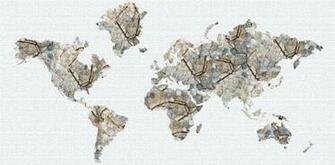 Studio Map Mural Schiele Autumn Trees Wallpaper Panels X69