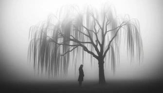 Sad Black And White Wallpaper