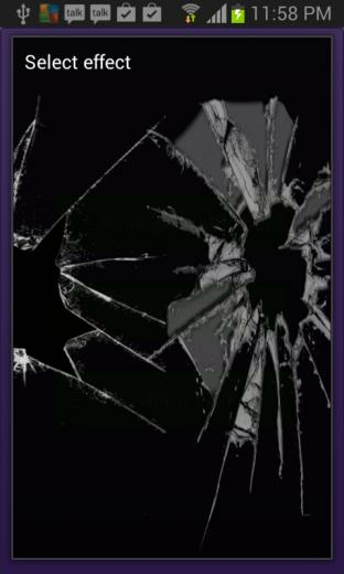Cracked Screen Live Wallpaper For Android