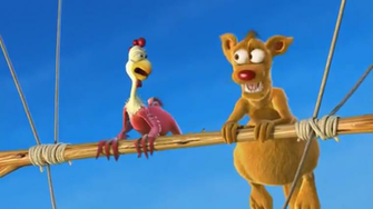 Peck And Freddy Barnyard Photo