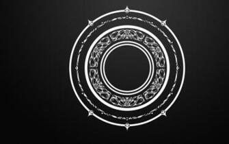 Black And White Circles Magic Arcane Mandala Tera Online