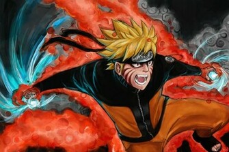 Naruto Double Rasengan Suriken Shippuden Hokage Wallpaper