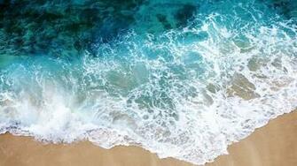 Water Foam At The Seaside HD Wallpaper