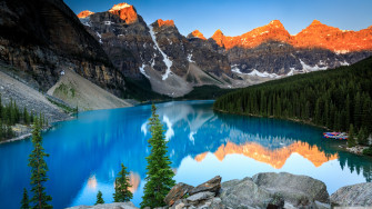4k HD Moraine Lake Wallpaper