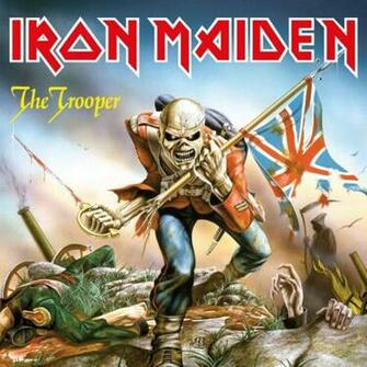 Iron Maiden Heavy Metal Power Artwork Dark Evil Eddie
