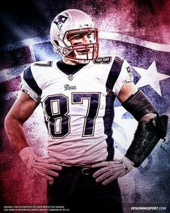 Designing Sport Rob Gronkowski New England Patriots