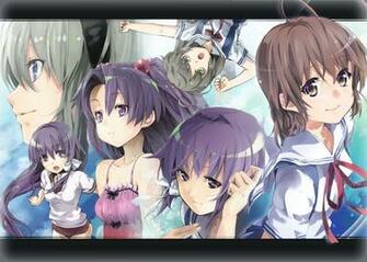 Key Painted Wallpaper Anime Group Girls