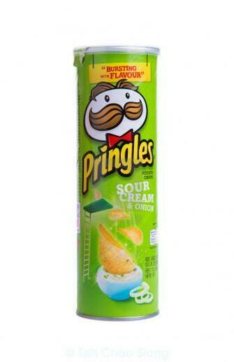 Pringles Isolated On White Background License Or Print