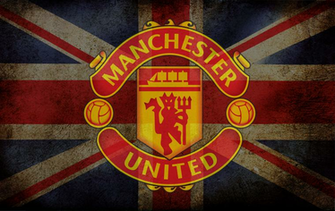 Manchester United Logo Wallpaper Background