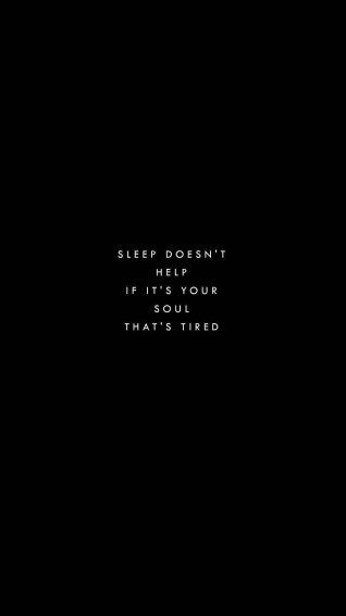 Depressing iPhone Wallpaper