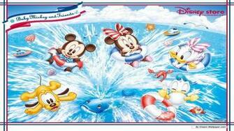Disney Wallpaper Baby Mickey And Friends Summer Fun