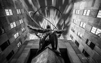 Atlas Rockefeller Center Manhattan New York U S Travel