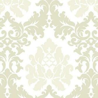 White Grey Hav40722 Haven Damask Wallpaper Black Background And Some