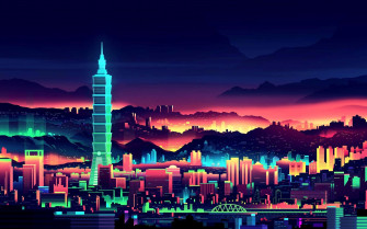 Minimalist Retro Wallpaper