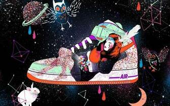 Wallpaper Nike Shoes HD Background Desktop
